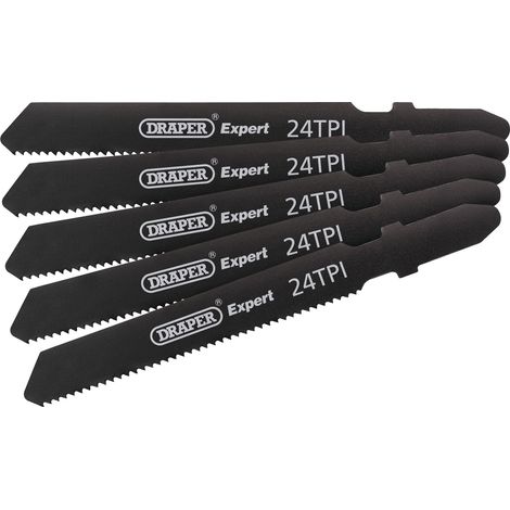 Draper DT118A 92mm Jigsaw Blade Set (5 Pieces) – Model 81729 (1/5)
