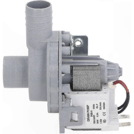 Pompe de vidange 30W avec serpentin en cuivre, compatible avec les machines à laver, débit 20 LPM, moteur AC220-240V. (1/4)
