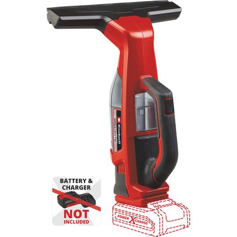 Einhell Brillianto Power X-Change Fensterreiniger Rot, Schwarz Anzahl mitgelieferte Akkus 0