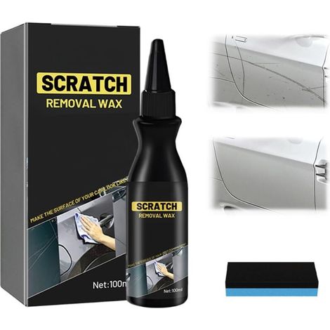 Efface Rayure Profonde Voiture, 2026 Nouve Produit Efface Rayure Voitures Car Scratch Remover Avec Eponge, Modèle Crème de réparation Rayures Voiture Efface Rayures Anti-Rayures Pâte Réparation (1Pcs) (1/5)