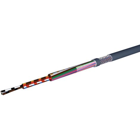 [JAMAIS UTILISÉ] Câble de contrôle CY, HIFLEX-CY, 3 x 1,5 mm² Blindé, C 50m Retardant à la flamme
