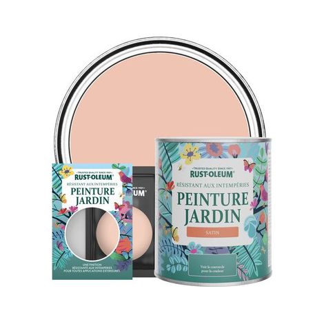 Peinture Jardin, Finition Satinée - Corail (1/3)