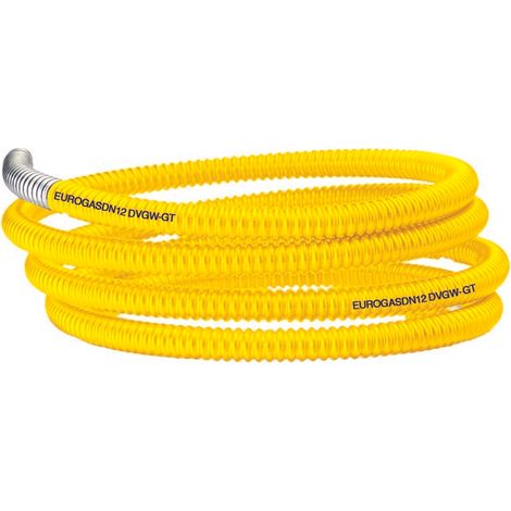 ondulé ondulé csst pour gaz tuyau flexible en acier avec gaine 1" 25mt