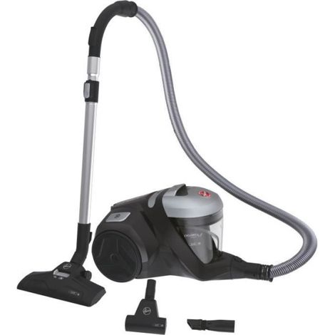 Aspirateur Robot Traineau Sans Sac - HOOVER - HP320PET - 850 W - 2 L - 75 dBA - Spécial animaux (1/5)
