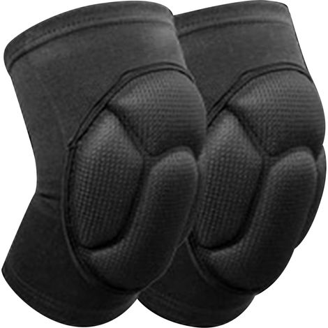 Paire de Genouillères Antidérapantes pour Sport, Danse, Jardinage, Compression du Genou, Maintien Musculaire, Taille Unique, Lot de 2 (1/5)