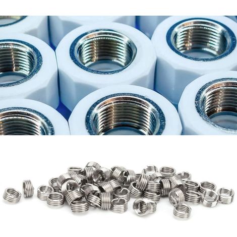 50 pièces de manchons de protection pour filetage en acier standard américain 10-32, 1D (1/5)