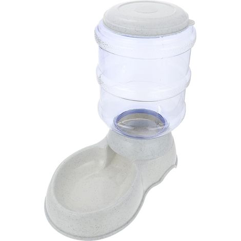 1 Distributeur de croquettes, capacité 3,8 L, plastique durable, design vertical, pour chat et chien, usage domestique (1/5)