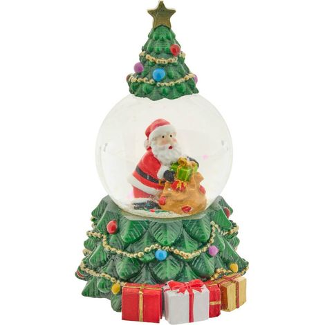 BOULE NEIGE TOP SAPIN 65MM - Feeric lights & christmas (1/3)
