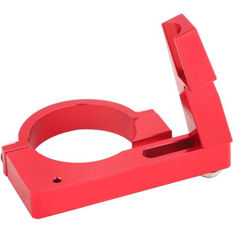Adaptateur de Dérailleur Avant pour Vélo Pliable en Alliage d'Aluminium Ultra-Léger (Rouge) (1/5)
