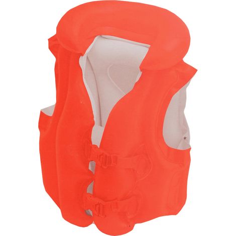 Flotteur Gonflable Intex Orange Flotteur Gonflable Orange Style Sauveteur, 50x47cm, Marque Intex - Intex