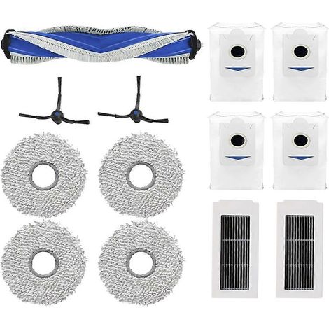 Filtre pour aspirateur brosse pour aspirateur Filtre de brosse pour aspirateur filtre de X5 OMNI/X5 PRO OMNI / X5 PRO Aspirateur Robot Main Side Brosse Filtre Serpillière Cloths Sac à poussière (1/5)
