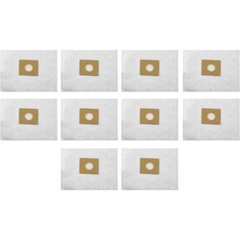 Sacchetti raccoglipolvere/sacchetti filtro in tessuto non tessuto per accessori, compatibili con aspirapolvere Nilfisk, modelli One/Go/GM/Coupe/Neo (10 pezzi)