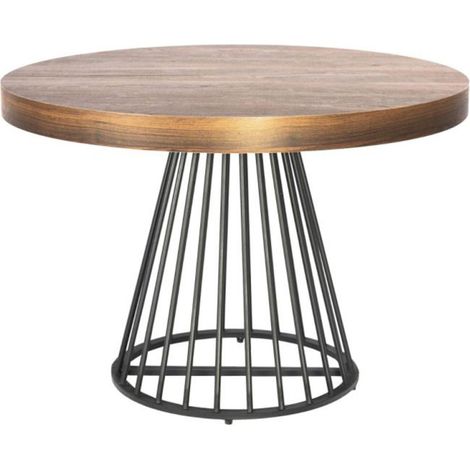 Table de Repas Extensible "Virginia" 110-260cm Naturel (1/2)