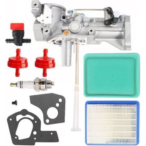 498298 Carburateur compatible avec Briggs & Stratton 5hp 5.5hp 130212 135202 130202 130292 135292 492611 137202 130232 134202 Craftsman MTD Rototill Broyeur de broyeur der (1/4)
