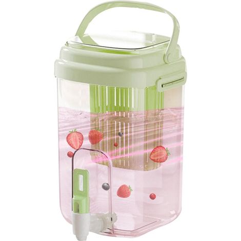 Distributeur De Boissons Grande Capacité avec Filtre Intégré Fontaine à Boissons pour Camping et Événements Pour , Camping, Aventure, Rassemblement, Soda, Limonade Et Jus De Fruit (1/5)