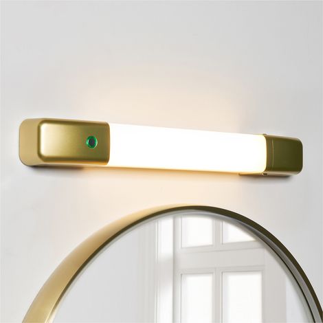 Forum Spa Satin Brass 10w LED Shaver Light 3xCCT/Dim - SPA-45612-SBRS (1/5)