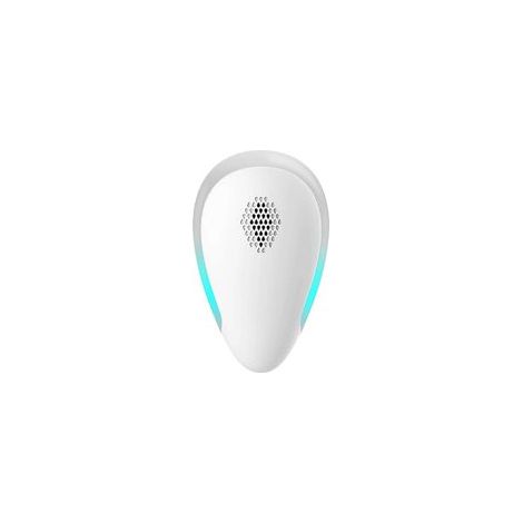 Répulsif anti-insectes à ultrasons électronique à brancher - Royaume-Uni - Blanc