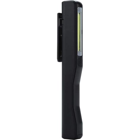 Lampe torche LED tactique rechargeable, luminosité variable, éclairage de travail à pince magnétique rotative, mini lampe de poche compacte pour randonnée et usage quotidien (7,2 x 1,06 x 0,75 pouces) (1/5)