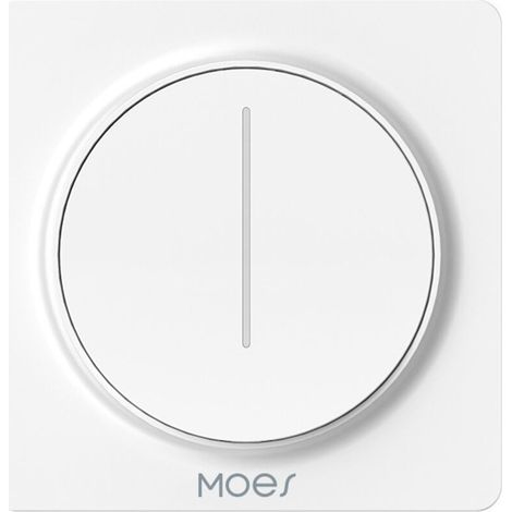 Interrupteur variateur intelligent Tuya Wi-Fi/Zigbee, interrupteur mural tactile, télécommande par application, compatible avec Tuya, Smart Life (Wi-Fi) (1/5)