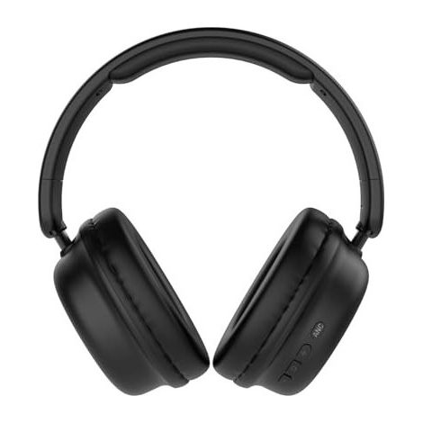 Vultech HBT-30BK Cuffie Over-Ear Wireless Bluetooth 5.4 ANC, Pieghevoli, Microfono, Type-C, Aux, 12 Ore, Nero (1/4)