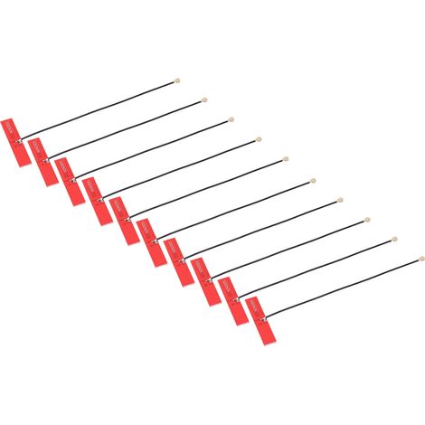 6 dBi 2,4 GHz 5 GHz 5,8 GHz PCB-interne Antenne Drahtloses WLAN Eingebaute Antenne IPEX-Anschluss RG1.13-Kabel 900–2700 MHz für Luftgewinn (1/5)