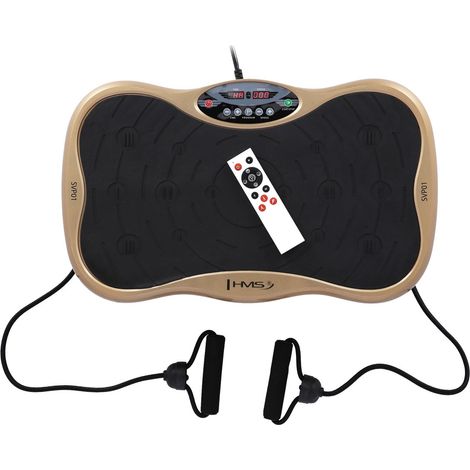Vibrationsplattform, Gold - Fitness-Trainingsgerät (1/5)