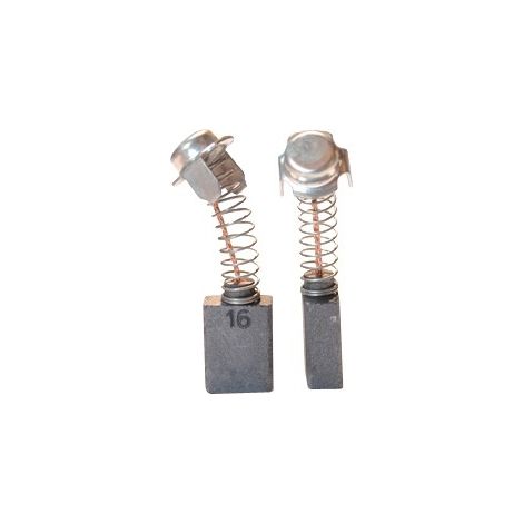 Jeu De 2 Charbons Adaptable Pour Hitachi. Dimensions: 7 X 13 X 17mm.