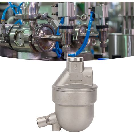 Purge automatique sans consommation d'air, réservoir d'air comprimé antigel et antidéflagrant en acier inoxydable YA-S6 (1/5)
