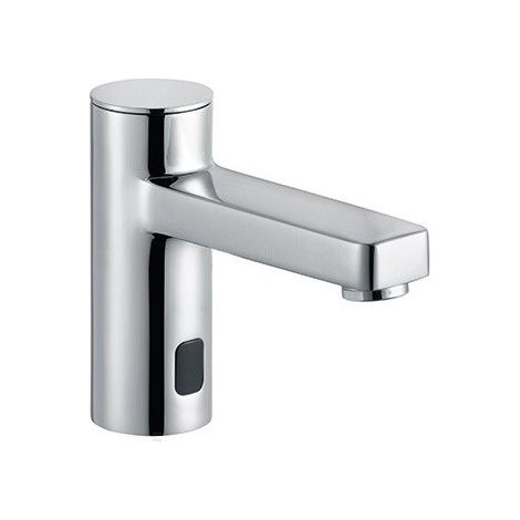 mitigeur de lavabo électronique alimentation électriqueavec manette de température