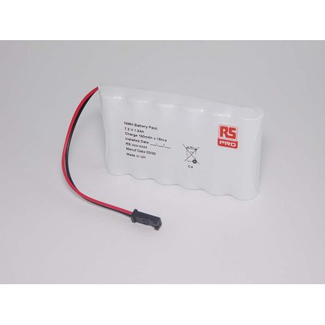 Batterie rechargeable AA RS PRO 7.2V NiMH 940mAh x 6 ( Prix pour 1 )