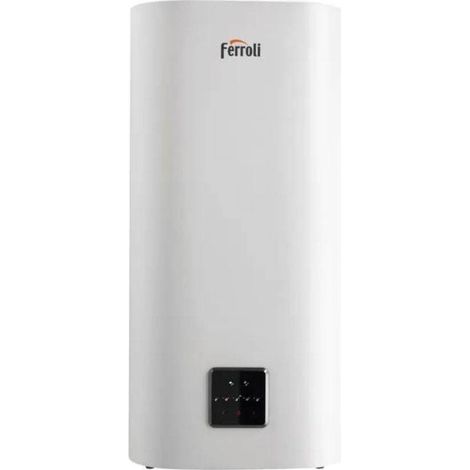 Ferroli Chauffe-eau électrique Titano Twin 100 L Vertical / Horizontal Double réservoir Wi-Fi 5 ans Garantie