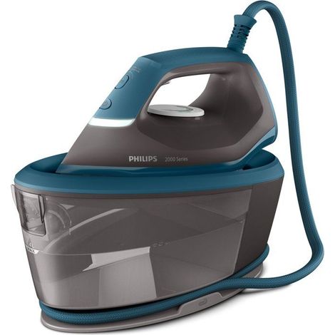 Centrale Vapeur - PHILIPS - PSG2001/80 - Série 2000 - 6bars - 1,4L - Gris/Bleu