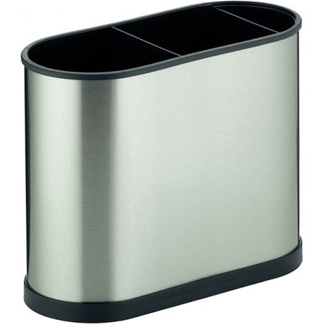 Kela Benito Besteckabtropfgestell, 22 x 18 x 10 cm, silber