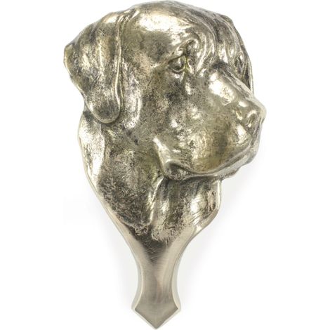 Labrador Retriever - Türklopfer mit Hundekopf, Türklopfer aus Messing, Retro-Türdekoration von Art-Dog (1/5)
