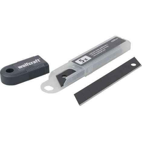Craft WolfPro Sharp Abbrechmesser Klingen Schwarz 18 mm (1/3)
