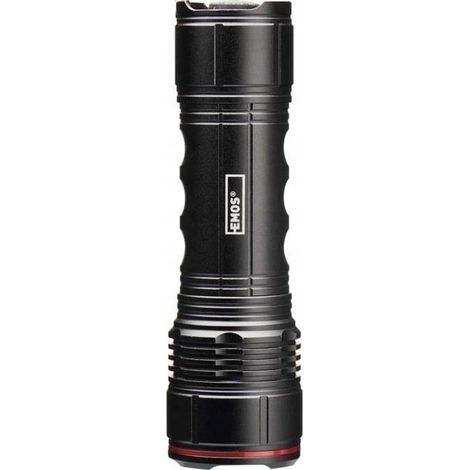 Lampada portatile emos metal torch 500 lm impermeabile (1/3)