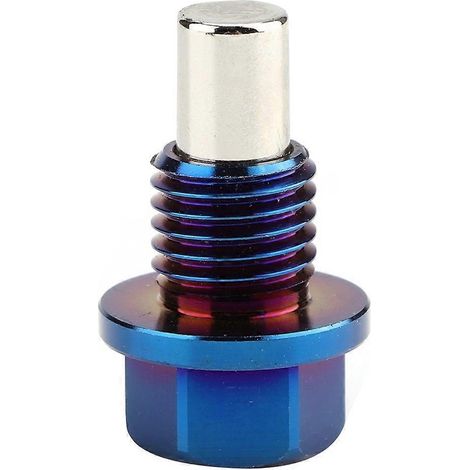 Stark magnetische Ölwannenschraube aus Titanlegierung, universell einsetzbar für Autos, M12x1,5 (1/4)