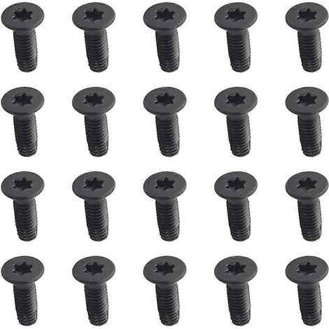 Vis Torx pour Wrangler CJ YJ LJ TJ 1976-2006, remplacement pour portes, pare-brise, arceau de sécurité, 20 pièces (1/4)