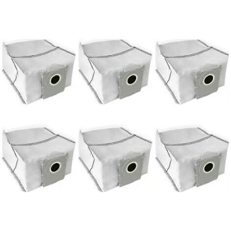 Lot de 6 sacs à poussière pour aspirateur Ecovacs Deebot X9 Pro Omni / X9 Pro - Pièces détachées - Grande capacité (1/5)