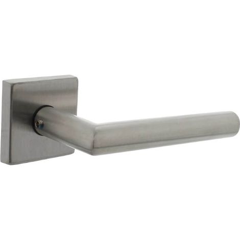Ferrures de porte arrière carrées Jura Rosace solide en acier inoxydable - 0035.405720 (1/2)