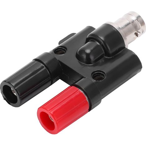 U25 BNC-Buchse auf 4-mm-Parallel-Anschlussstecker, Adapter für elektrische Prüfgeräte (1/5)