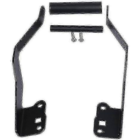 Support pour téléphone, GPS et système de navigation compatible avec les motos BMW F850GS, F750GS et F850GS. Adaptateur pour guidon et support de plaque d'immatriculation. WHBYV (1/4)