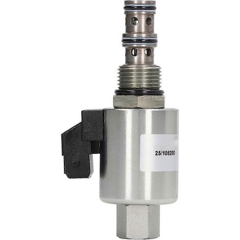 Distributeur hydraulique 12V pour chargeuse-pelleteuse, acier allié, assemblage 25 105200 26 960900, compatible JCB 3CX 214 215 216 217, pièce de rechange robuste. (1/5)