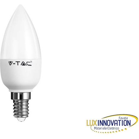 Lampada a led 5W oliva E14 Bianca