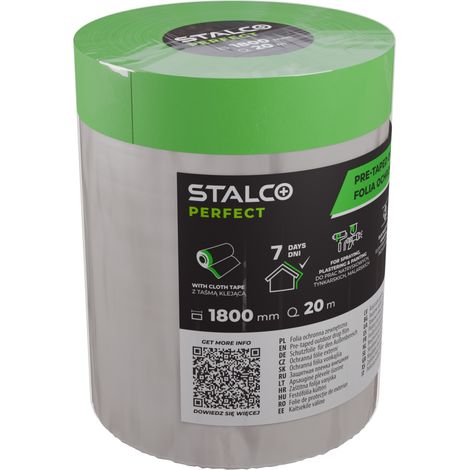 Film de protection extérieur Stalco 1100 mm x 20 m, référence S043147673 (1/2)