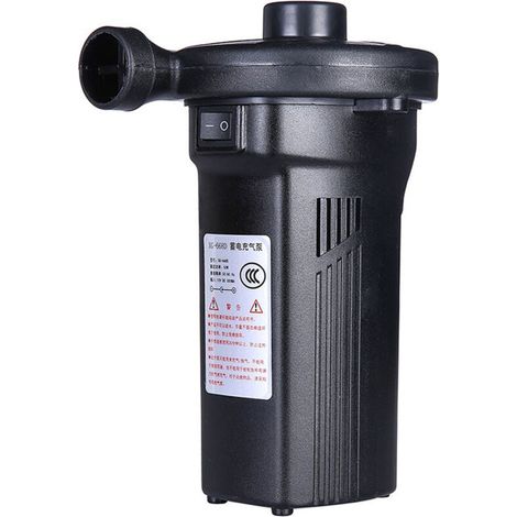 Pompe à air électrique, 110 V240 V, accessoire de gonflage/vidange de piscine XG-668D, modèle long [sans câble pour véhicule]. Pompe à air électrique 110 V-240 V, modèle long, sans câble pour véhicule (1/3)