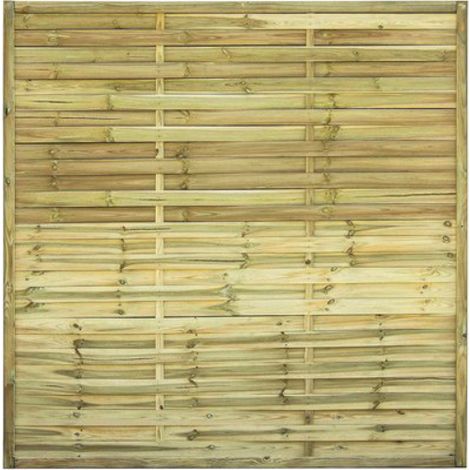 Pannello frangivento/frangivista legno euro pino impregnato cornice mm 45x30 cm 180x180 Domus