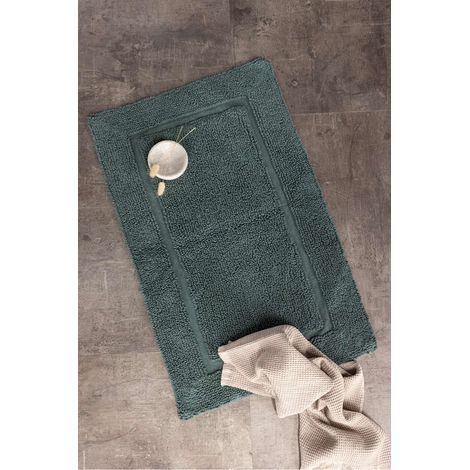 William tapis de bain 80x50cm vert.