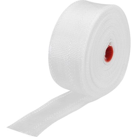 Fibre Verre Tissu Ruban Fibre Verre Maille Verre Fibre Maille Tissé Fibre Verre Tissus Isolation Ruban 30m(33 Yard) x30mmx0.17mm pour Renforcement Réparation (1/4)