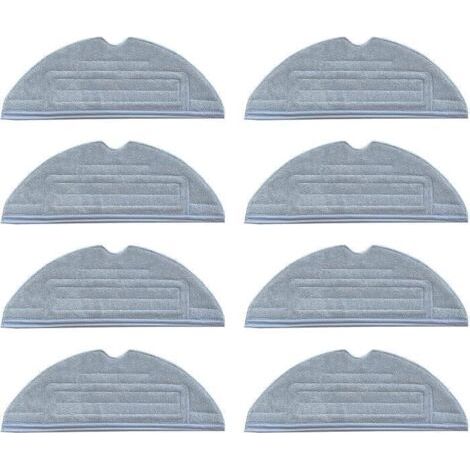 Outad® Serpillères pour Roborock S8/S7 S7 + T7 T7 Plus (8 pièces),lingettes pour Roborock S8, chiffon lavables de nettoyage 8pcs (1/4)